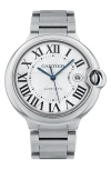 Watchfinder & Co. Cartier  Ballon Bleu Automatic Bracelet Watch, 42m