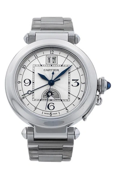 Watchfinder & Co. Cartier  Pasha Bracelet Watch, 42mm In Silver