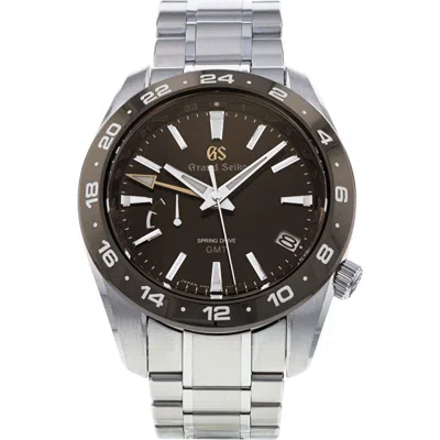 Watchfinder & Co. Grand Seiko  2021 Sport Spring Drive Gmt Bracelet Watch, 40.5mm In Brown