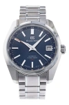 WATCHFINDER & CO. GRAND SEIKO PREOWNED HERITAGE COLLECTION BRACELET WATCH, 40MM