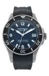 Watchfinder & Co. Montblanc  2023 4810 Collection Rubber Strap Watch, 42mm In Blue
