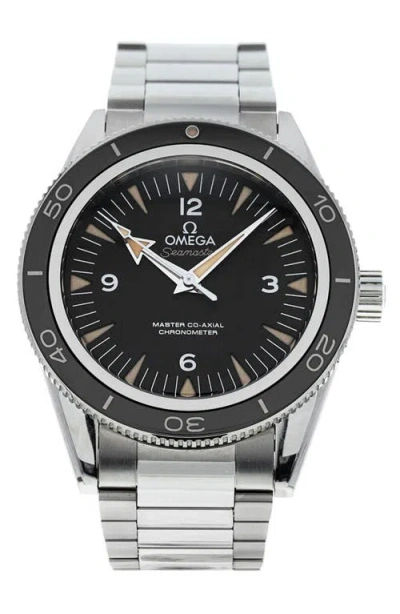 Watchfinder & Co. Omega  2021 Seamaster 300 Automatic Bracelet Watch, 41mm In Metallic