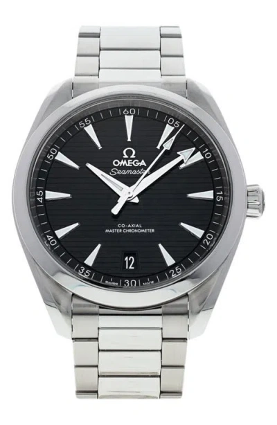 Watchfinder & Co. Omega  Seamaster Aqua Terra Automatic Bracelet Watch, 41mm In Metallic