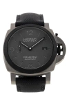 Watchfinder & Co. Panerai  Luminor Marina Leather Strap Watch, 44mm