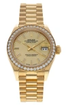 WATCHFINDER & CO. WATCHFINDER & CO. ROLEX PREOWNED DATEJUST LADY 28 BRACELET WATCH, 28MM