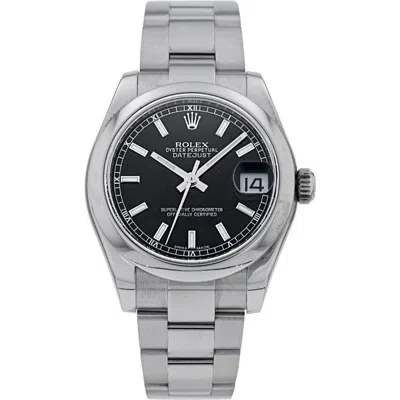 Watchfinder & Co. Rolex  Datejust Lady Bracelet Watch, 31mm In Silver