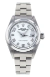 Watchfinder & Co. Rolex  Datejust Lady Oyster Perpetual Bracelet Watch, 26mm In Silver