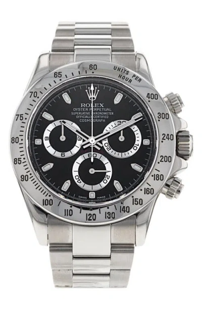 Watchfinder & Co. Rolex  Daytona Chronograph Bracelet Watch, 40mm In Black
