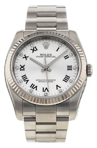 Watchfinder & Co. Rolex  Oyster Perpetual Datejust Bracelet Watch, 36mm In Multi