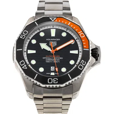 Watchfinder & Co. Tag Heuer  Aquaracer Bracelet Watch, 45mm In Black
