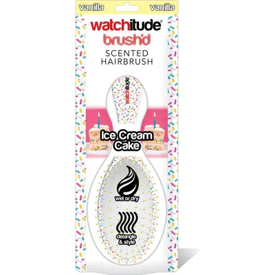 Watchitude Kids'  Scented Hair Brush Ice Cream Cake In White