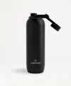 Waterdrop All-purpose 34 Oz. Stainless Steel Bottles In Black