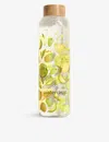 Waterdrop Edition Glow Graphic-print Glass Bottle 600ml