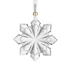 Waterford 2025 Annual Crystal Snowcrystal Ornament In Transparent