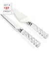 Waterford Crystal Celebrations Cake Knife And Server In Transparent