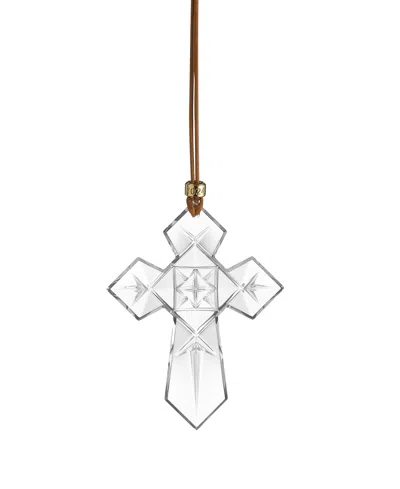 Waterford Annual Cross Ornament 2024 In Clear