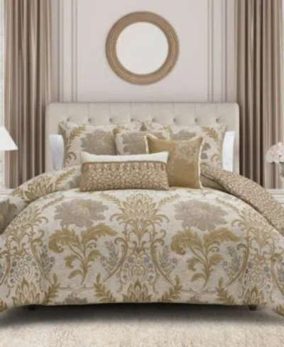 Waterford Ansonia Soft 3 Pc. Comforter Set In Brown