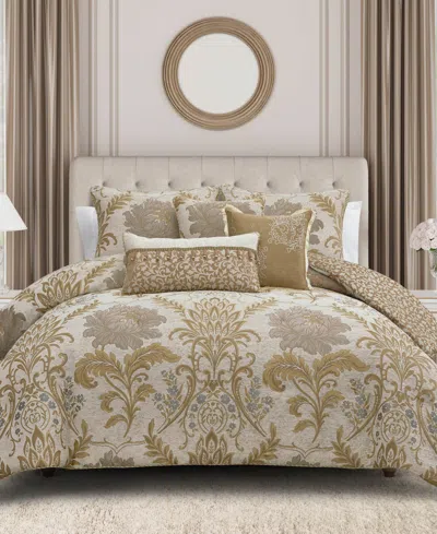 Waterford Ansonia Soft 3-pc. Comforter Set, Queen In Brown