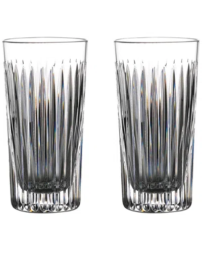 Waterford Gin Journeys Aras Crystal-glass Hiball Tumblers Set Of Two In No Color