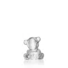 Waterford Baby Bear On Block Collectible 3in In White