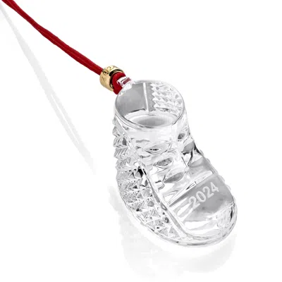 Waterford Baby's First Boot Ornament 2024