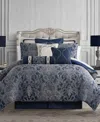 Waterford Blarney Comforter Sets In Navy