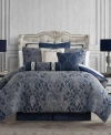 Waterford Blarney Comforter Sets In Navy