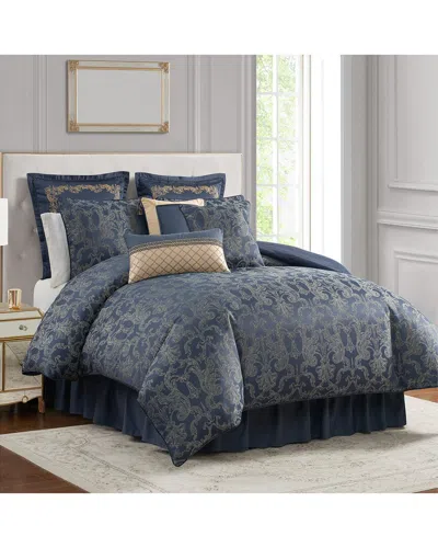 Waterford Brennigan Comforter Set In Blue