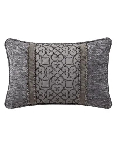 Waterford Carrick 12x18 Decorative Pillow In Gray