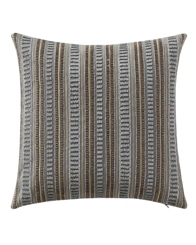 Waterford Carrick 14x14 Decorative Pillow In Gray