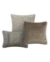 Waterford Carrick 3-pc. Decorative Pillows Set In Multi