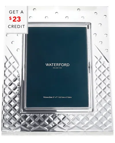 WATERFORD WATERFORD CELEBRATIONS 5X7 FRAME WITH $23 CREDIT