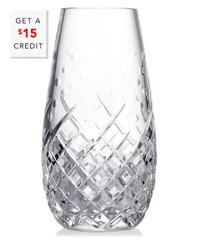 Waterford Celebrations 6in Bud Vasewith $15 Credit In Transparent