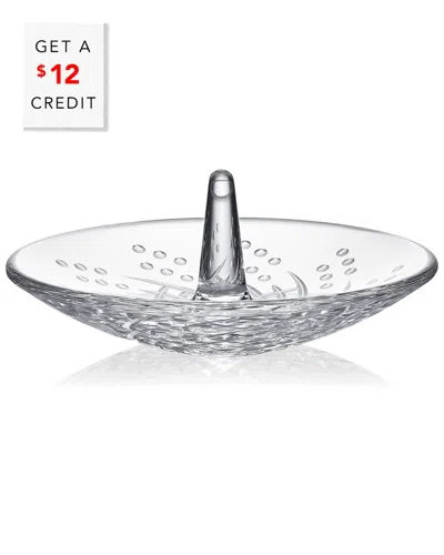 Waterford Crystal Celebrations Ring Holder In Transparent