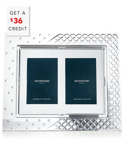 Waterford Celebrations 8x10 Double Mount Framewith $36 Credit In Gray