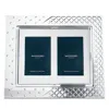 Waterford Crystal Celebrations Double Mount Photo Frame In Transparent