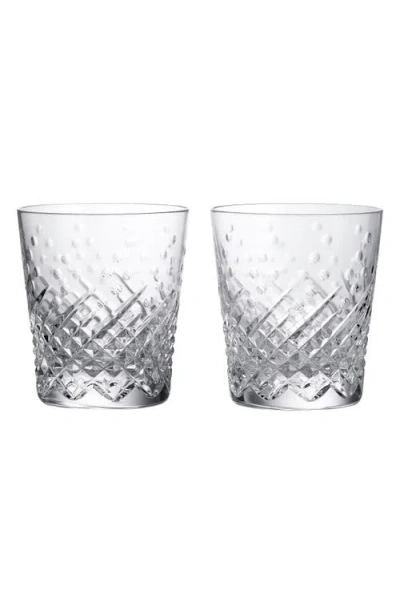 WATERFORD WATERFORD CELEBRATIONS SET OF 2 CRYSTAL TUMBLERS