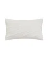 Waterford Chloe Decorative Pillow, 12" X 22" In White