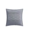 Waterford Chloe Decorative Pillow, 18" X 18" In Gray