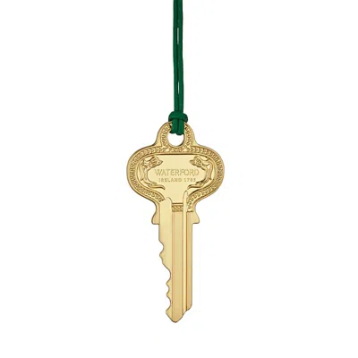 Waterford Christmas Key Gold Tone Ornament