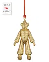 Waterford Clown Golden Ornament In Gold