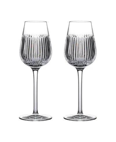 Waterford Connoisseur Aras Crystal Cognac Glasses Set Of Two In Clear