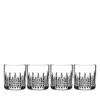 Waterford Lismore Connoisseur Diamond Set Of 4 Lead Crystal Tumblers In Clear