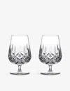 Waterford Connoisseur Lismore Snifter-cap Crystal Tumblers