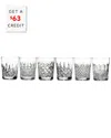 Waterford Connoisseur Set Of 6 Dof Heritage Glasses