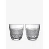 Waterford Copper Coast Crystal Glasses 370ml Set Of Two