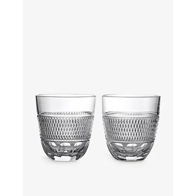 Waterford Copper Coast Crystal Glasses 370ml Set Of Two In Transparent