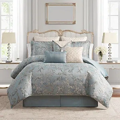 Waterford Cranfield 6-piece Comforter Set, King In French Blue