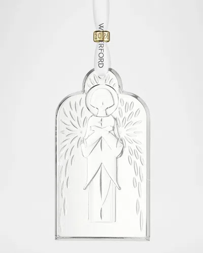 Waterford Crystal 2026 Annual Angel Christmas Ornament In White
