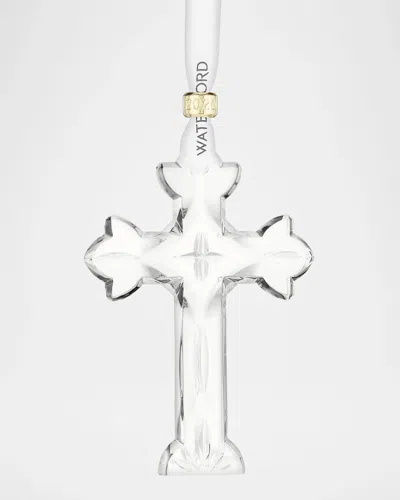 Waterford Crystal 2026 Annual Cross Christmas Ornament In Multi